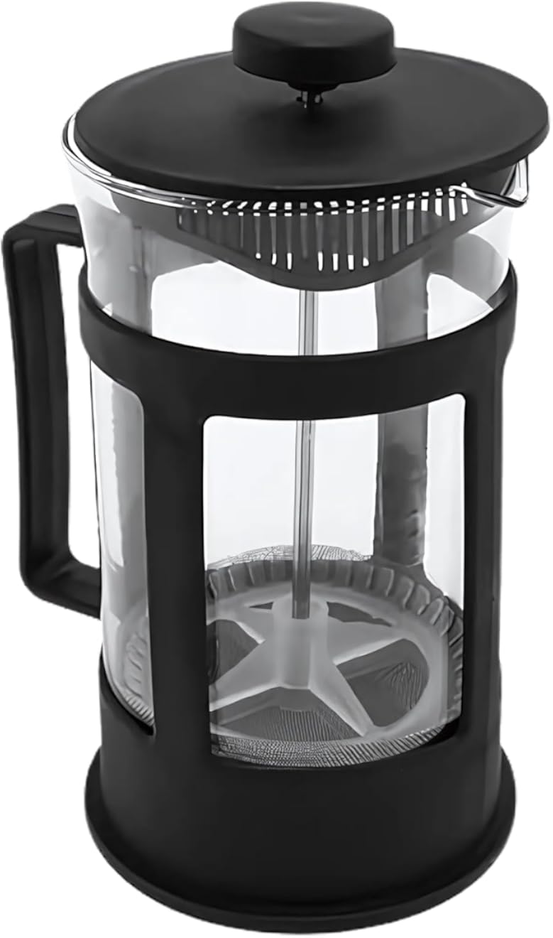 Press Mug 600ml of Finest Materials, Stainless Strainer, Best Coffee, Latte, Ice Coffee Perfect for Home, Work, Travel! Generic